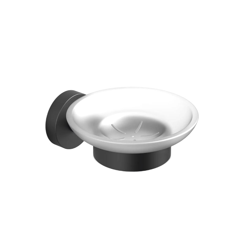 Sonia Stainless Steel Bathroom (Set of 6) Black