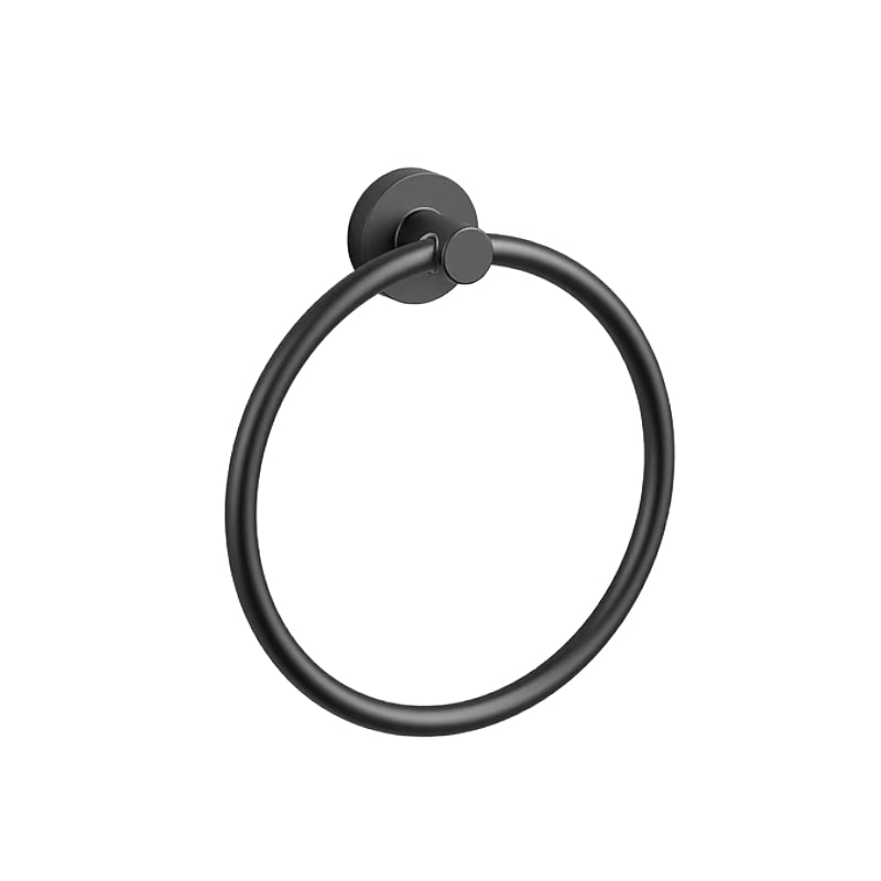 Sonia Stainless Steel Bathroom (Set of 6) Black