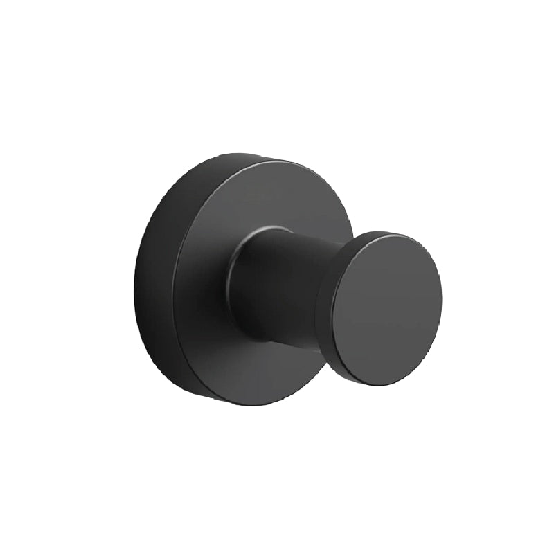 Sonia Stainless Steel Bathroom (Set of 6) Black