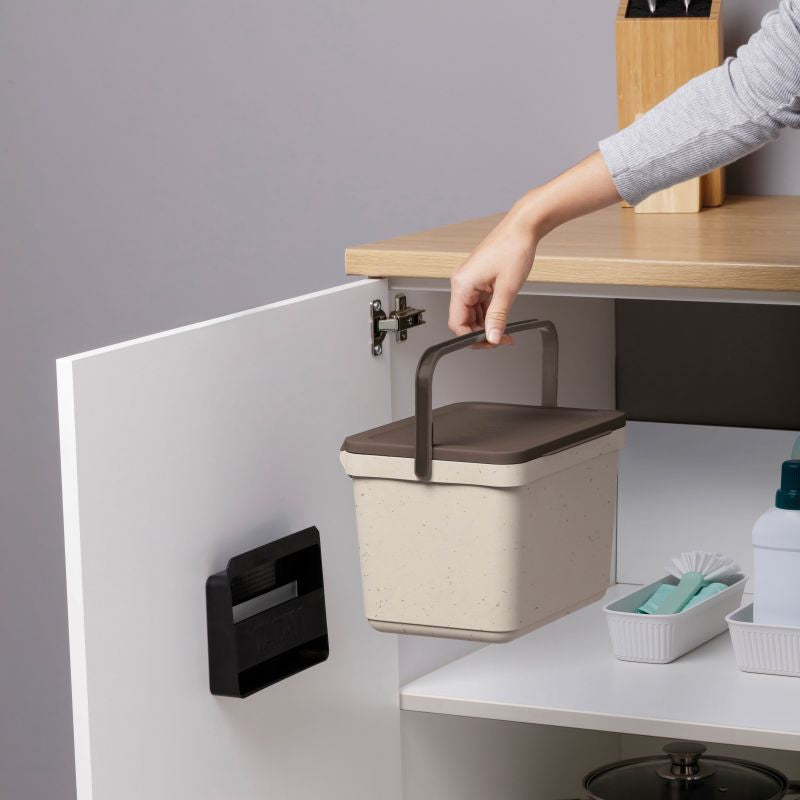 Organic Bin 6L Smart With Bracket Ecohome