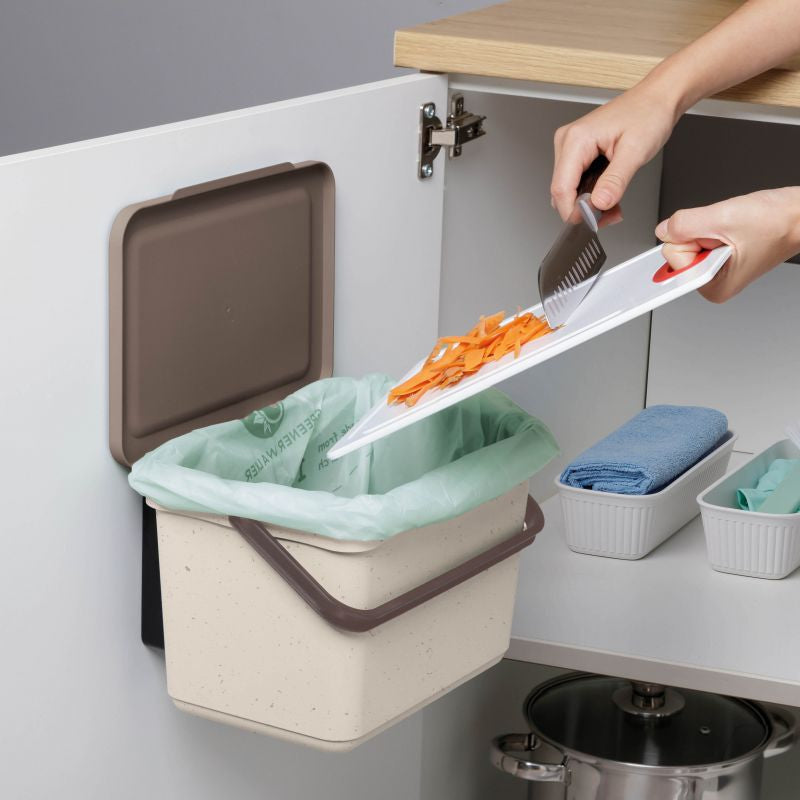 Organic Bin 6L Smart With Bracket Ecohome