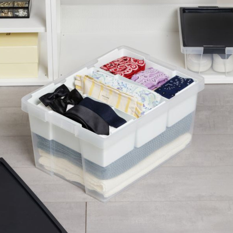 Organizer Storage Box New 35L- 60L White
