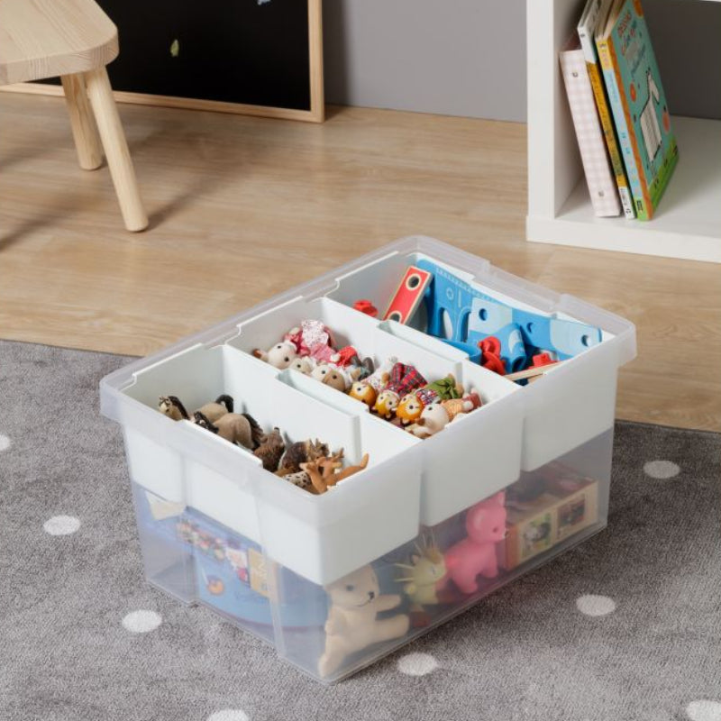 Organizer Storage Box New 35L- 60L White