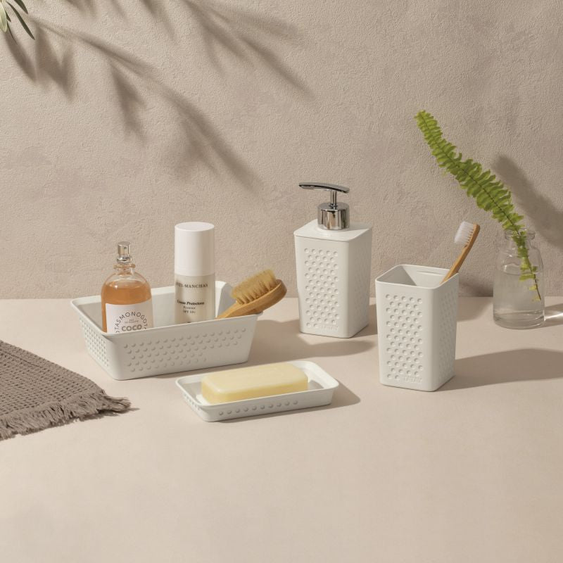 Sky White Bathroom (Set of 4)