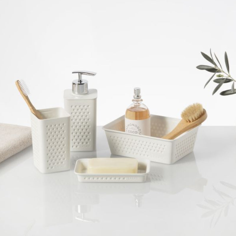 Sky White Bathroom (Set of 4)