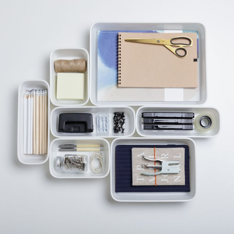 Storage Organizer A4 Baobab Sky White