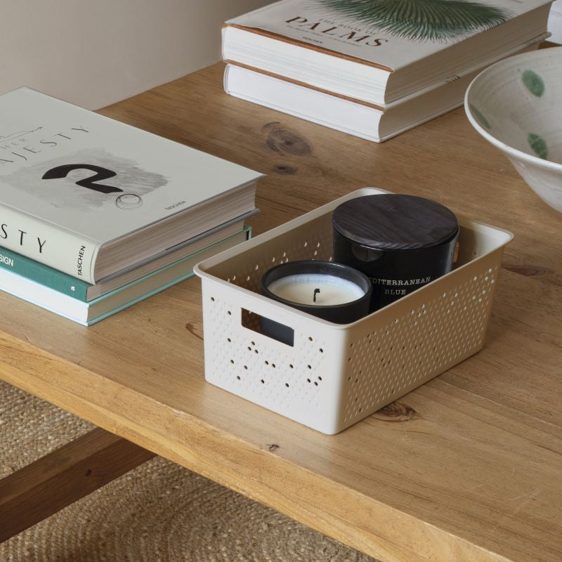 Storage Basket S 4L Bohol Sky White