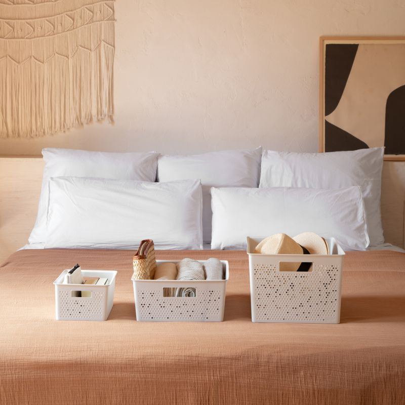 Storage Basket S 4L Bohol Sky White