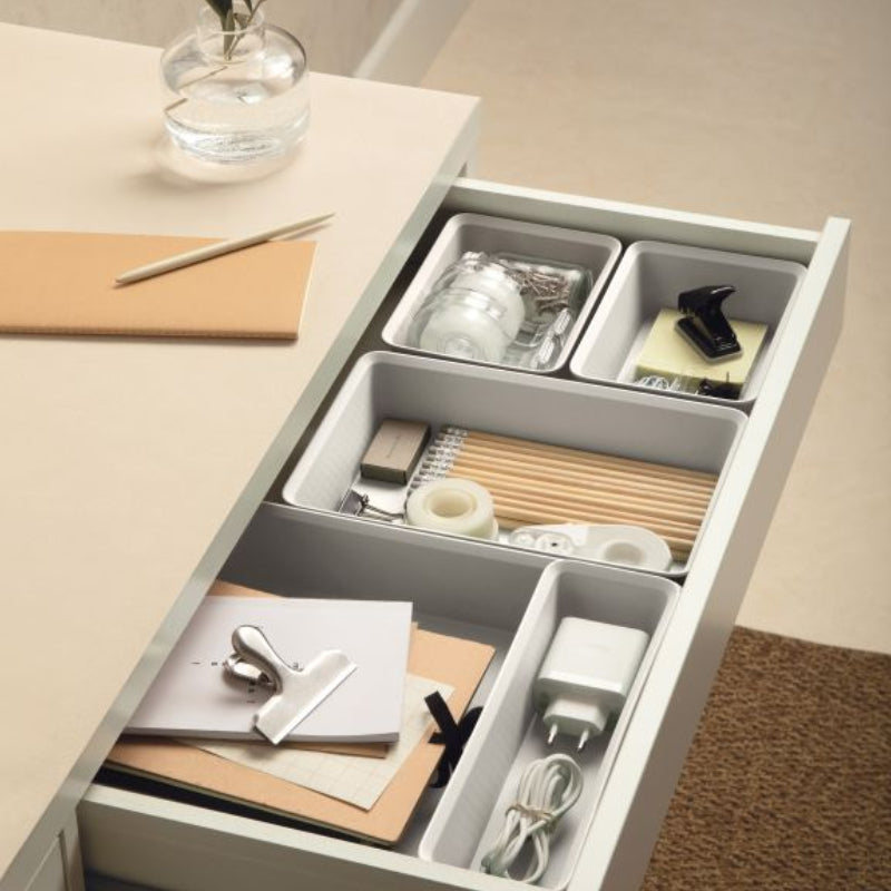 Multi Purpose Storage Organizer A4 Bohol Sky White