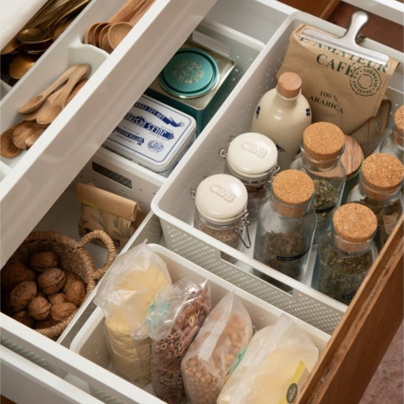 Multi Purpose Storage Organizer Slim Bohol Sky White