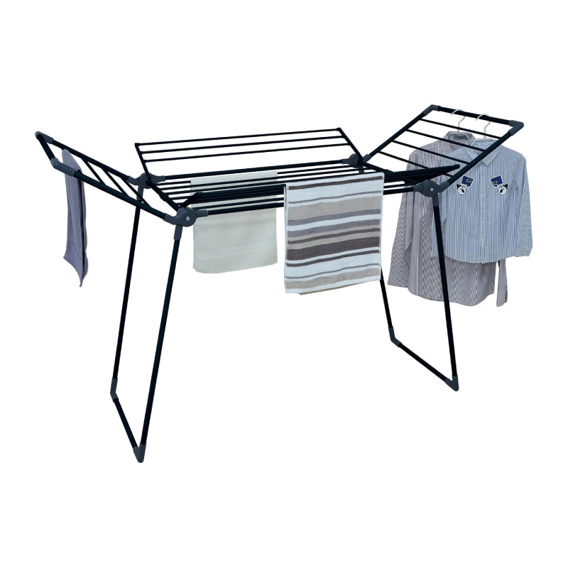 Winsor Cloth Drying Foldable Stand Black