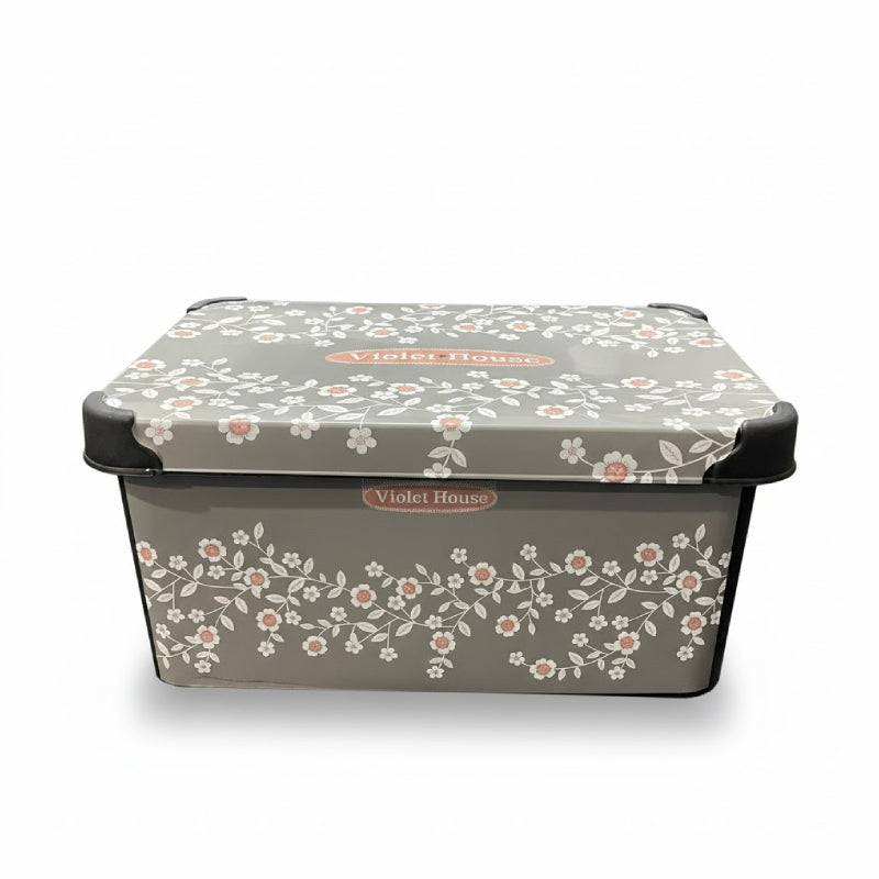Decorated Storage Box 10 LT