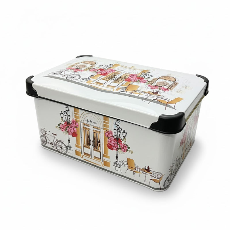 Decorated Storage Box 10 LT