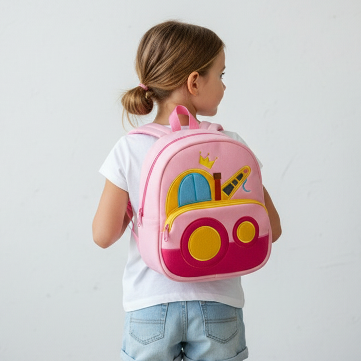 Kids Backpack Vehicles Design