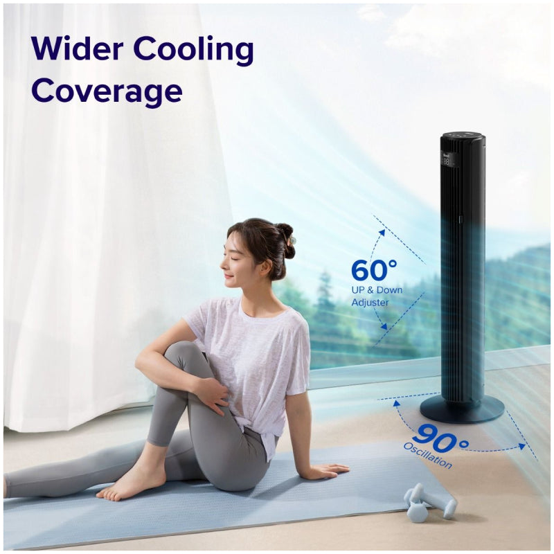 Levoit Classic 42-Inch Smart Tower Fan With Remote Control
