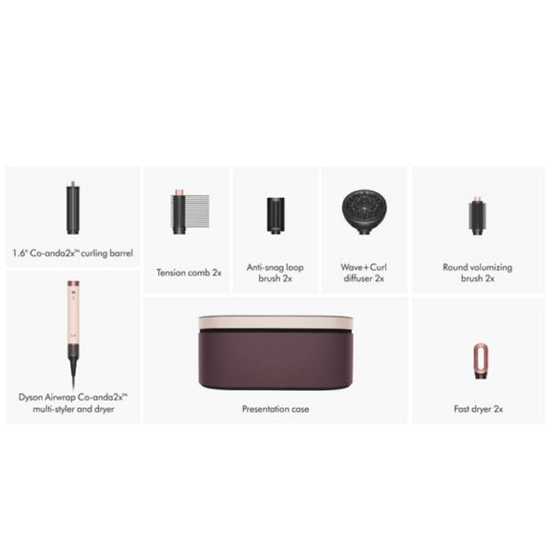 Dyson Airwrap Co-anda2x™ Multi-Styler and Dryer Curly+Coily (Ceramic Pink)