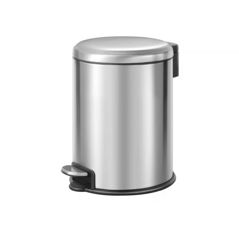 Stainless Steel Step Pedal Dust Bin 30L Silver
