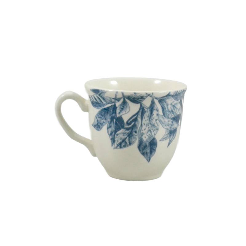 Botanical Leaf Blue Tea Set 24pcs
