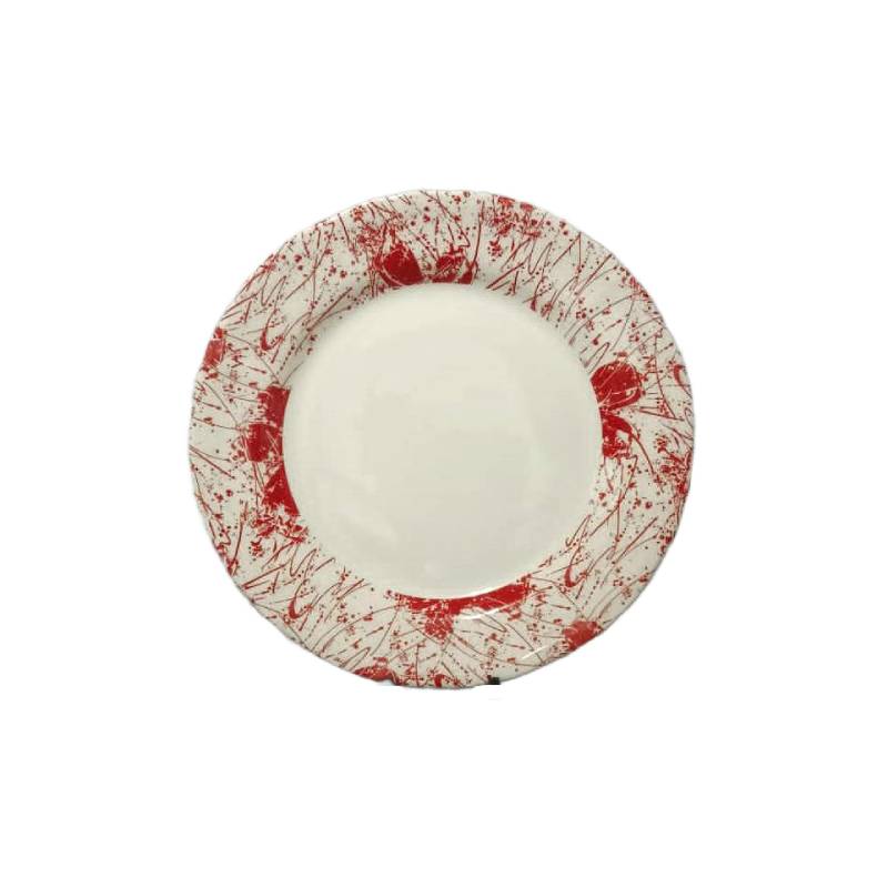 Splatters Pink Tea Set 24pcs