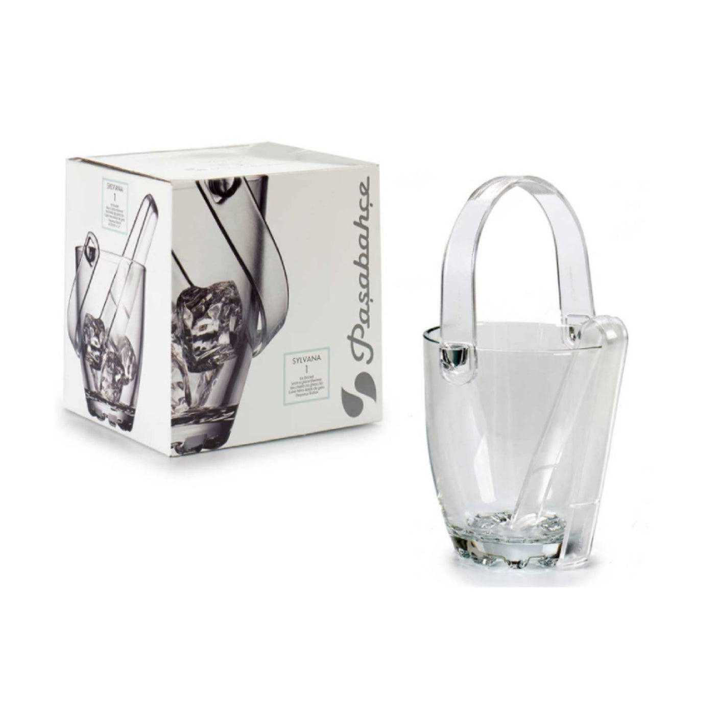 Ice Bucket Handle and Tweezer Sylvana