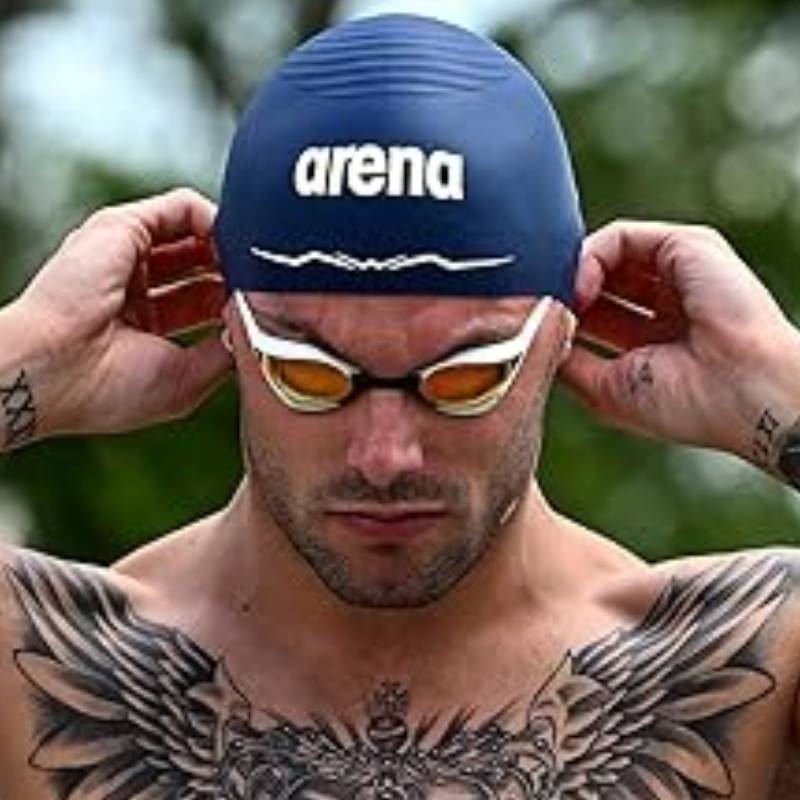 Arena AquaForce Wave Cap-Navy