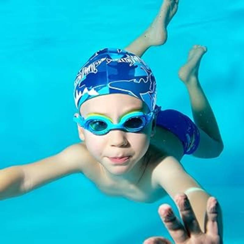 Arena AWT Multi Junior Swimming Cap-Blue