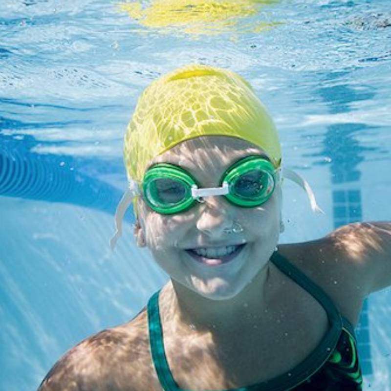 Arena AWT Multi Junior Swimming Cap-Green