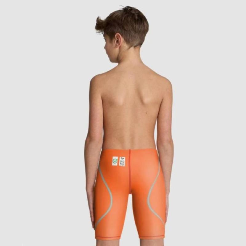 Arena Boys NEXT ST Limited Edition PowerSkin Suit - Orange-Teal