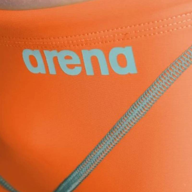 Arena Boys NEXT ST Limited Edition PowerSkin Suit - Orange-Teal