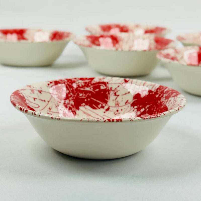 Splatters Pink Tea Set 24pcs