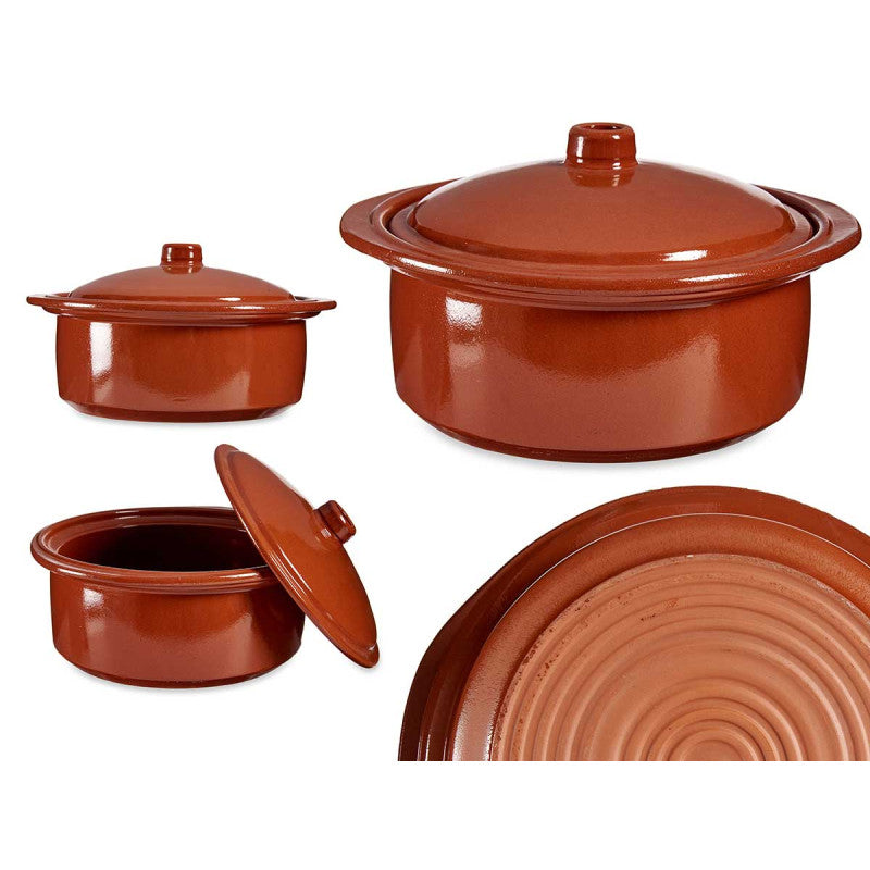 Refractory Clay Cocotte Pot 3.5Ltr