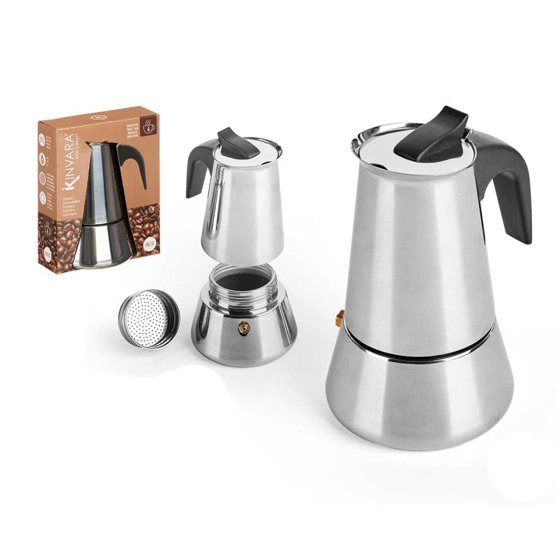 Steel Induction Coffee Maker 9 Cups