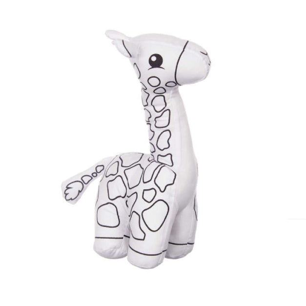 Soft plush giraffe White
