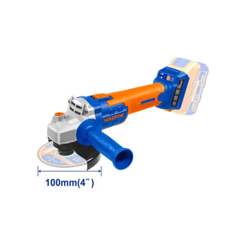 Wadfow 20V Brushless Cordless Angle Grinder
