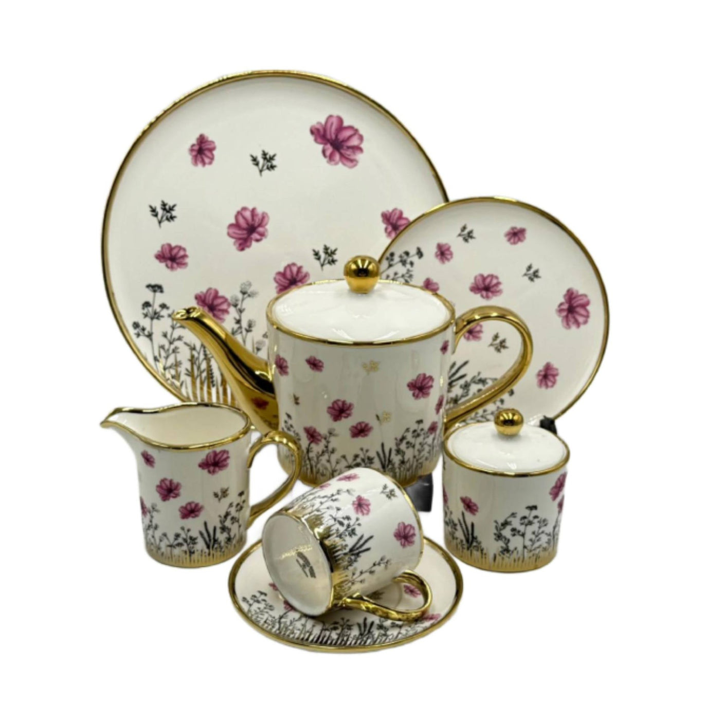 Ceramic Tea Sets 22pcs