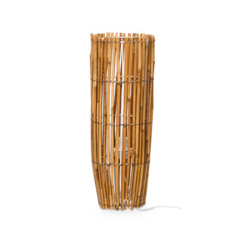 Round Cane Small Lamp