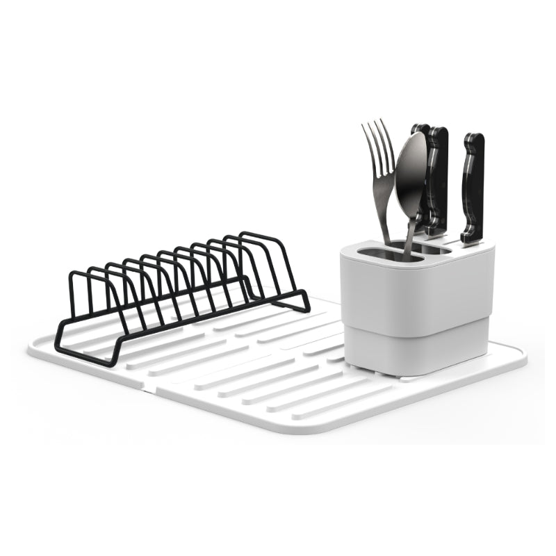 Plate & Cutlery Drainer Set