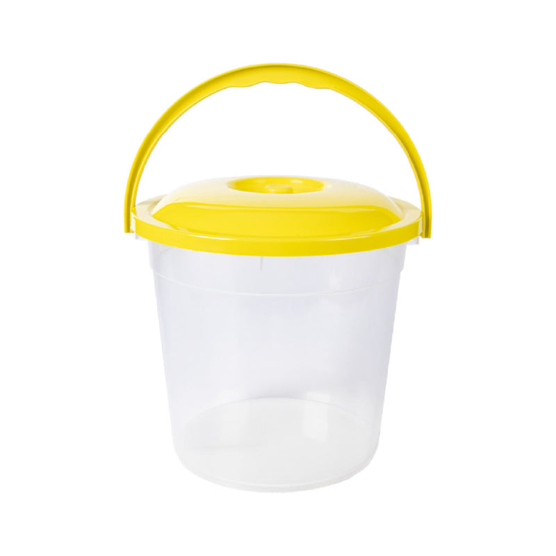 Plastic Storage Bucket With Lid 2.5L