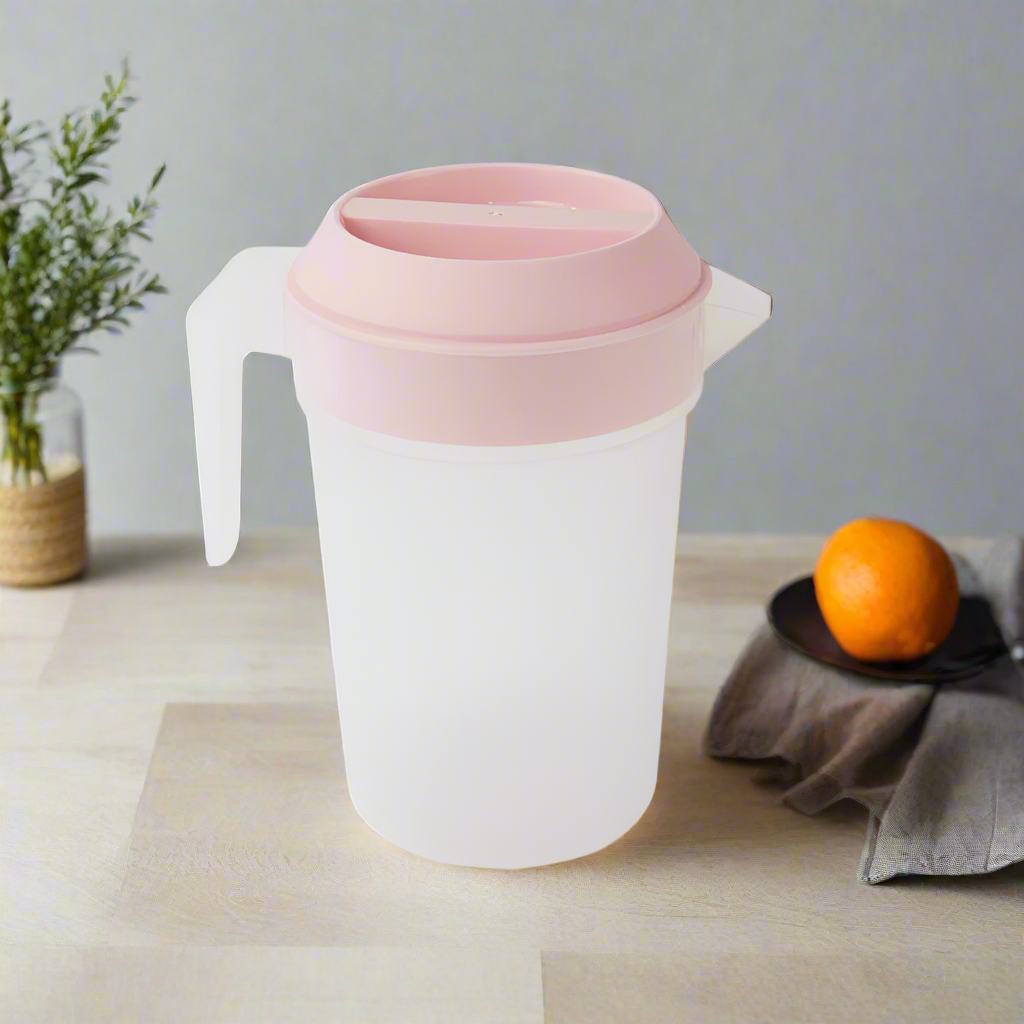 Plastic Serving Jug With Lid 2Ltr