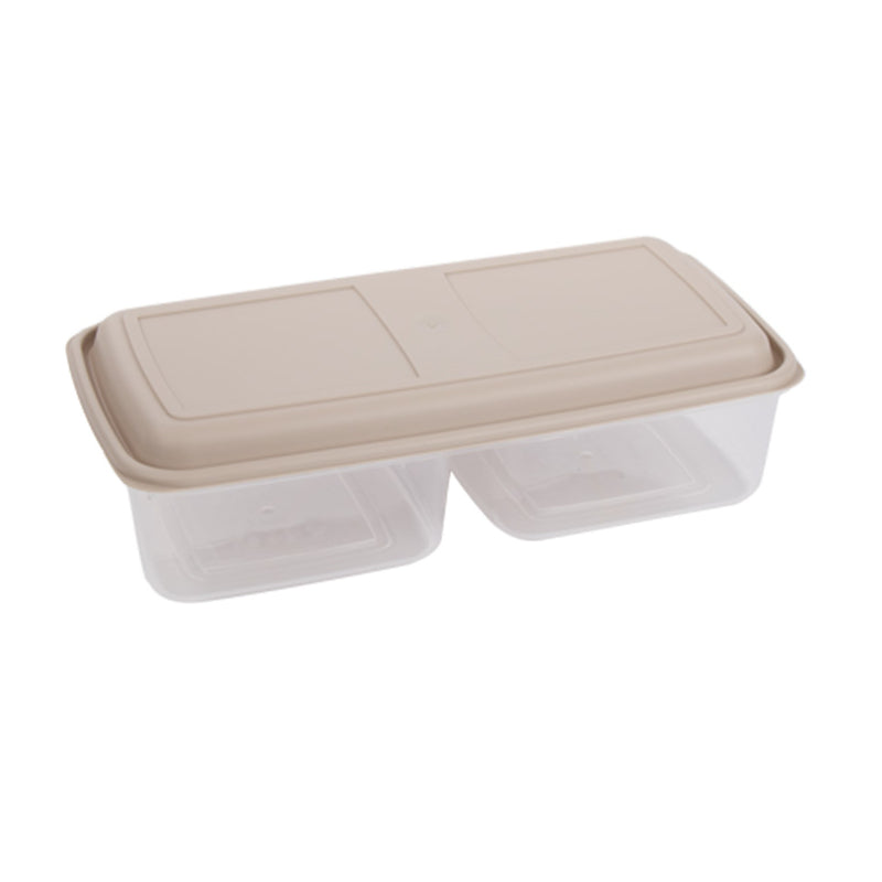 Plastic Double Lunch Box 2.6L