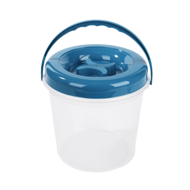 Plastic Storage Bucket With Lid 5.5L