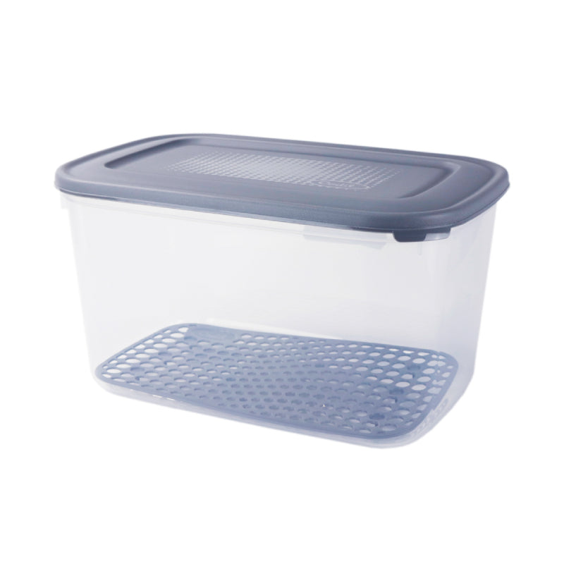 Plastic Storage Container With Defrosting Net 6.5L