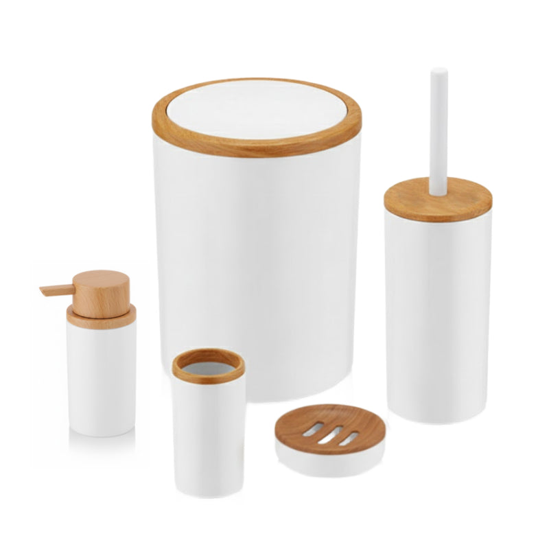 Round Bathroom Set of 5 PCs