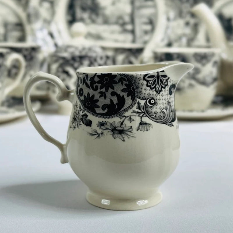 Rome Grey Dinner Set 85pcs