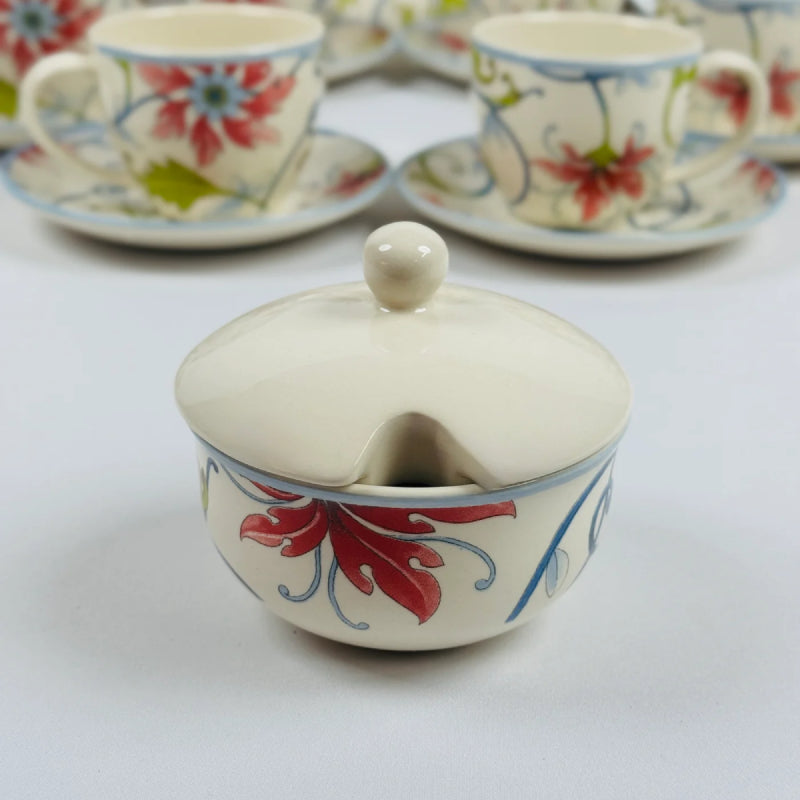 Botanical Spiral Tea Set 24pcs