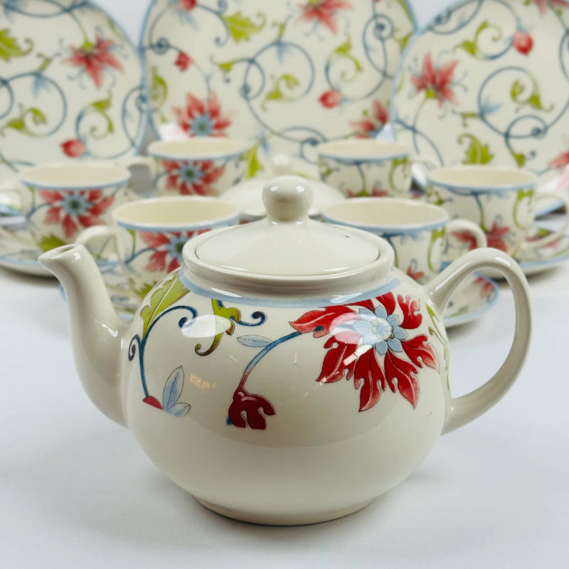 Botanical Spiral Tea Set 24pcs