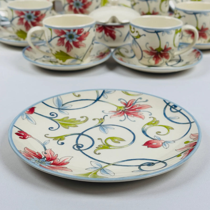 Botanical Spiral Tea Set 24pcs