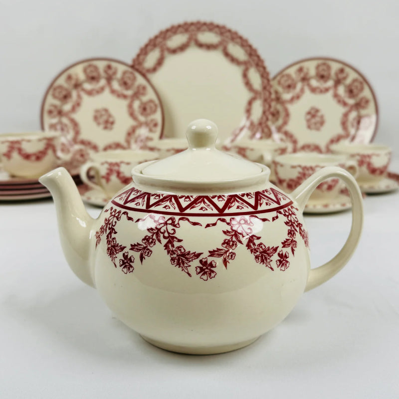 Lagny Pink Tea Set 24pcs