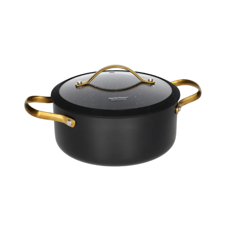 Non-Stick Casserole Pot Black 2.7L