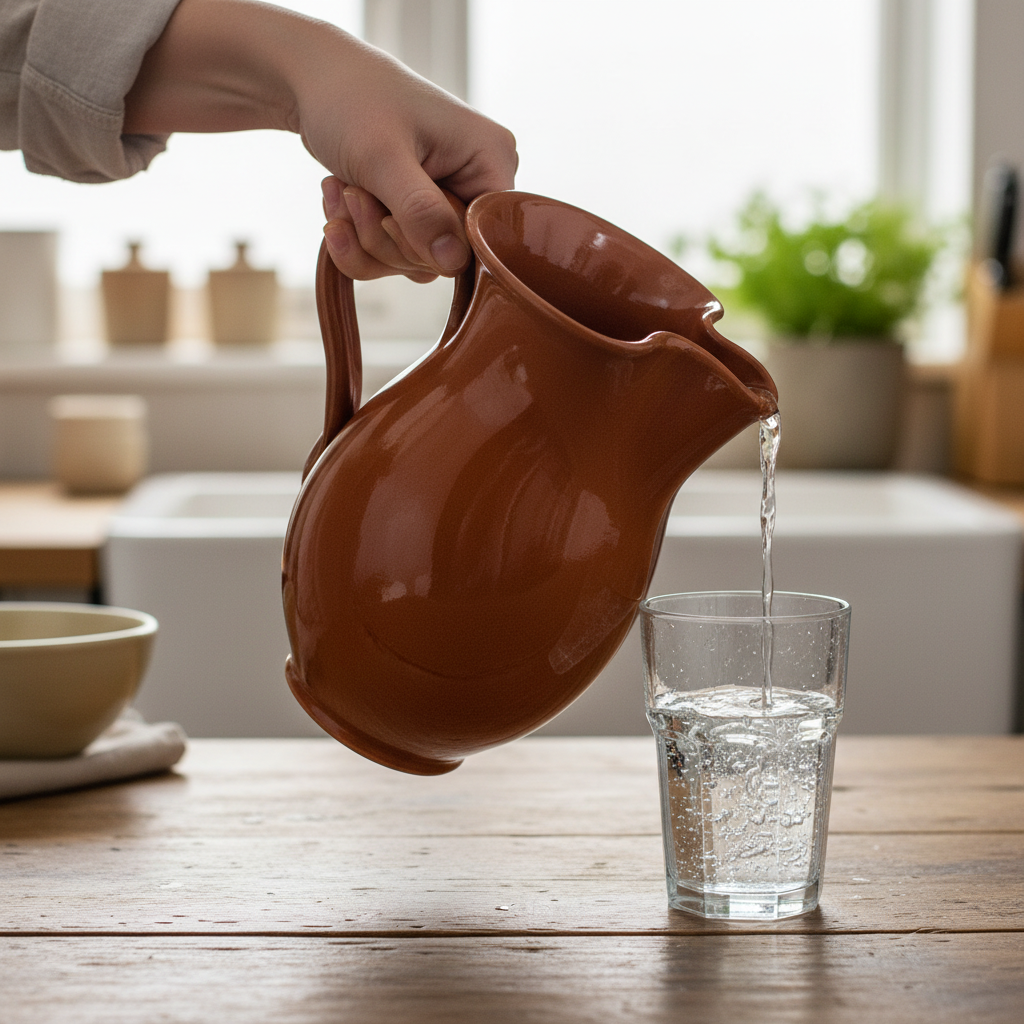 Non-Refractory Clay Pitcher 1Ltr